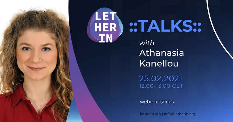 Let Her In Talks – meet Athanasia Kanellou